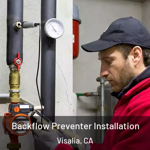  Backflow Preventer Installation Visalia, CA