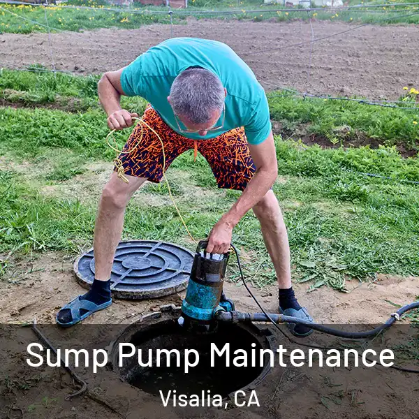  Sump Pump Maintenance Visalia, CA