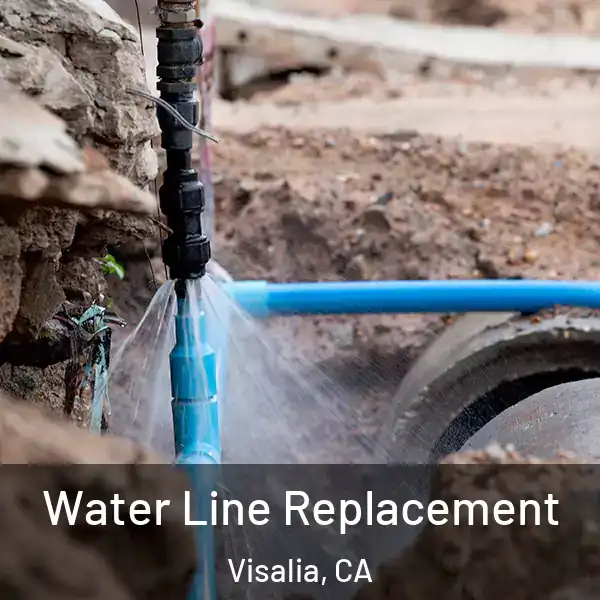  Water Line Replacement Visalia, CA